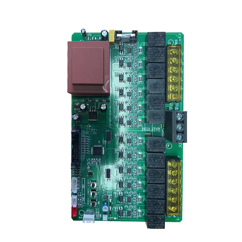 安徽电瓶车12路充电桩PCBA电路板方案开发刷卡扫码控制板带后台小程序